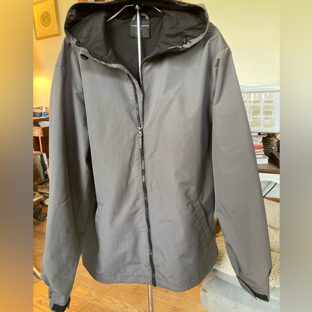 Men’s NWOT Charcoal Gray Lined Windbreaker/Snow Jacket Make an Offer.